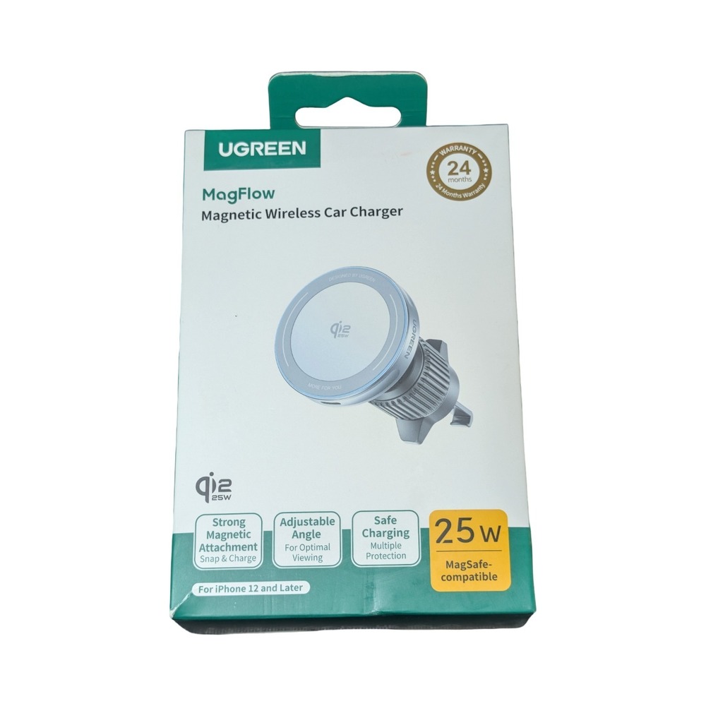 Cc8U UGREEN Qi2 25W MagSafe Car Vent Mount Car Charger Magnetic Wireless Used